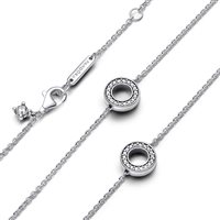 Collana Pandora Donna in Argento Zirconia 393162C01-50 - 393162C01-50